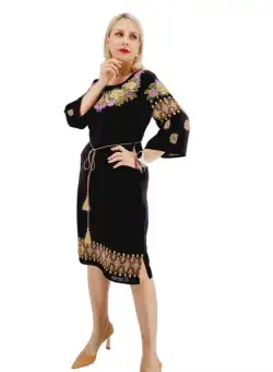 Rochie Brodata Traditional Atena 4