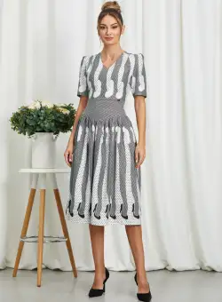 Rochie Linna Alba