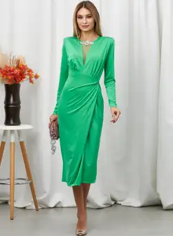 Rochie Nadira Verde Deschis