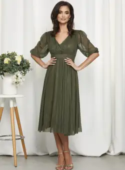 Rochie Nicolette Kaki