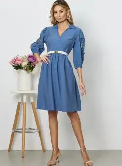 Rochie Radha Indigo