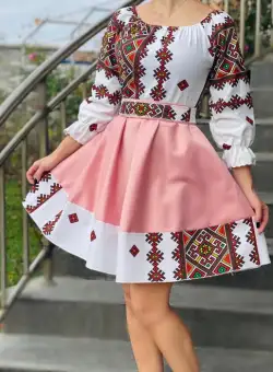 Rochie Traditionala stilizata cu Laura 18