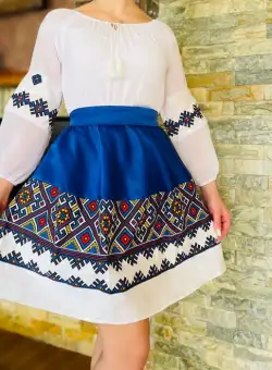 Rochie Traditionala stilizata cu Laura 8