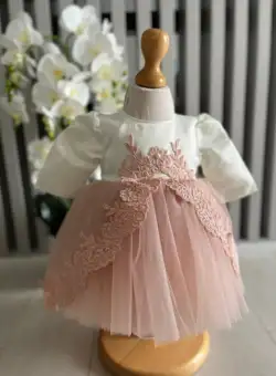 Rochita de fetite Printesa cu bolero Roz