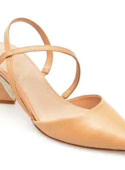 Saboti ALDO nude, SUZETTE259, din piele naturala