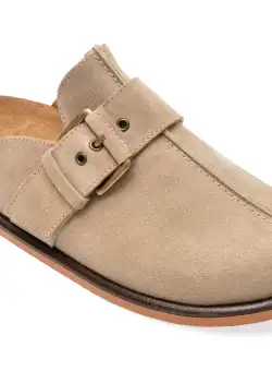 Saboti casual EPICA gri, 1244210, din piele intoarsa