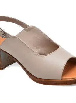 Sandale casual FLAVIA PASSINI gri, 13101, din piele naturala