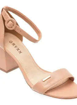 Sandale casual GRYXX maro, 358301, din piele naturala