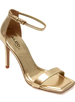 Sandale elegante ALDO aurii, 13474571, din piele ecologica
