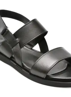 Sandale GRYXX negre, 108, din piele naturala