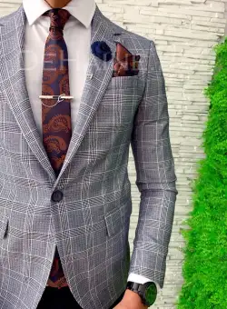 Set cravata + batista A4871