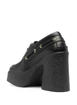 Stella McCartney Flat Shoes Black Black