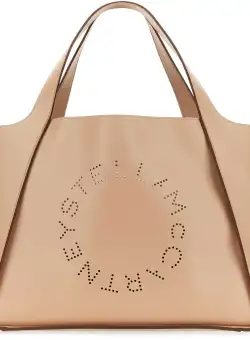 Stella McCartney Tote Bag With Logo POWDER