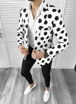 Tinuta barbati smart casual Pantaloni + Camasa + Sacou 637