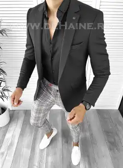 Tinuta barbati smart casual Pantaloni + Camasa + Sacou B8467