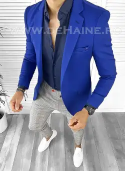 Tinuta barbati smart casual Pantaloni + Camasa + Sacou B8759