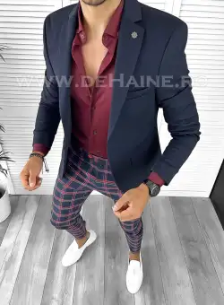 Tinuta barbati smart casual Pantaloni + Camasa + Sacou B8838