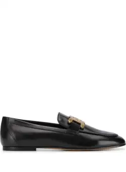 TOD'S TOD'S Kate leather loafers Black