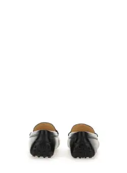 TOD'S TOD'S LEATHER GOMMINO LOAFER BLACK
