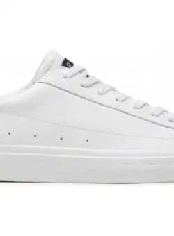 Tommy Hilfiger Leather Low-Top Trainers White
