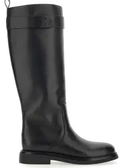 Tory Burch Leather Boot BLACK