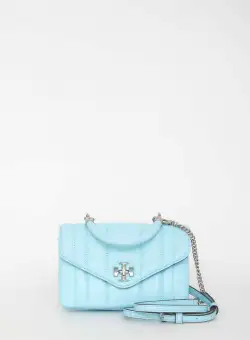Tory Burch Mini Kira Top Handle Bag Turquoise