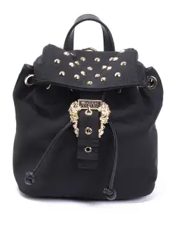 Versace Jeans Couture Couture One Nylon Stud Backpack NERO ORO