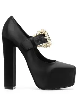 Versace Jeans Couture With Heel Black Black