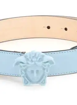 Versace 'La Medusa' Leather Belt FORGET ME NOT FORGET ME NOT ORO VERSACE