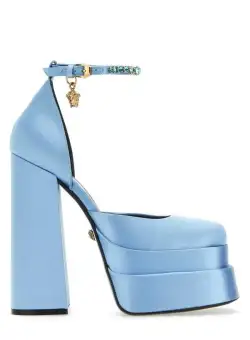 Versace VERSACE HEELED SHOES BLUE