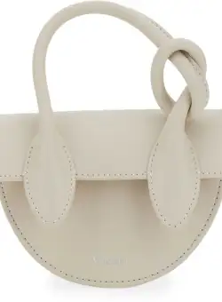 YUZEFI Mini Pretzel Bag WHITE