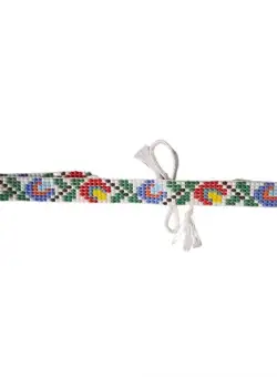 Zgardan Traditional lucrat manual cu flori 2