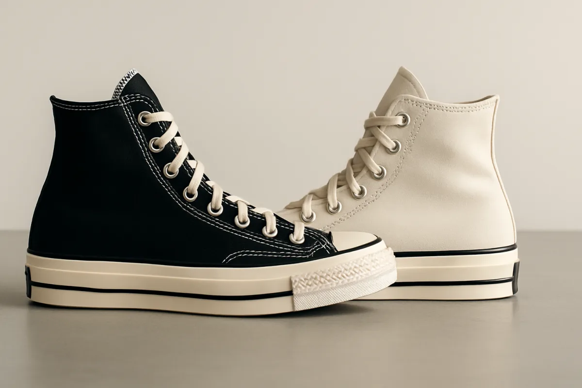 Converse Chuck Taylor All Star vs. Chuck 70: care e diferența și merită în plus?