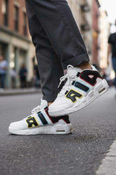 Adidasi barbati casual  albi AIR30 N15-2