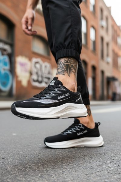Adidasi barbati sport negri K77   N5-4