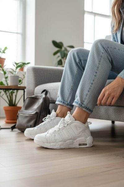 Adidasi dama albi casual   inalti   AIR50  N16-3