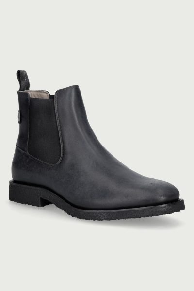 AllSaints  ghete scurte pentru bărbați din piele Clive Lthr Chelsea