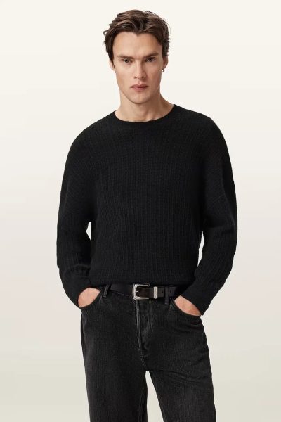 AllSaints  pulover din amestec de lână de alpaca JAKOB