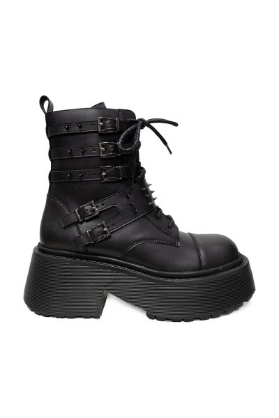 Altercore  botine cu platformă pentru femei Abyss Vegan