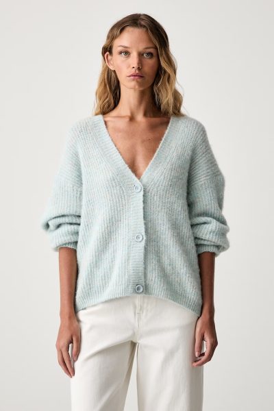 American Vintage  cardigan pentru femei cu amestec de lână