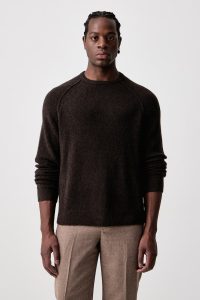 American Vintage  pulover pentru bărbați cu amestec de lână