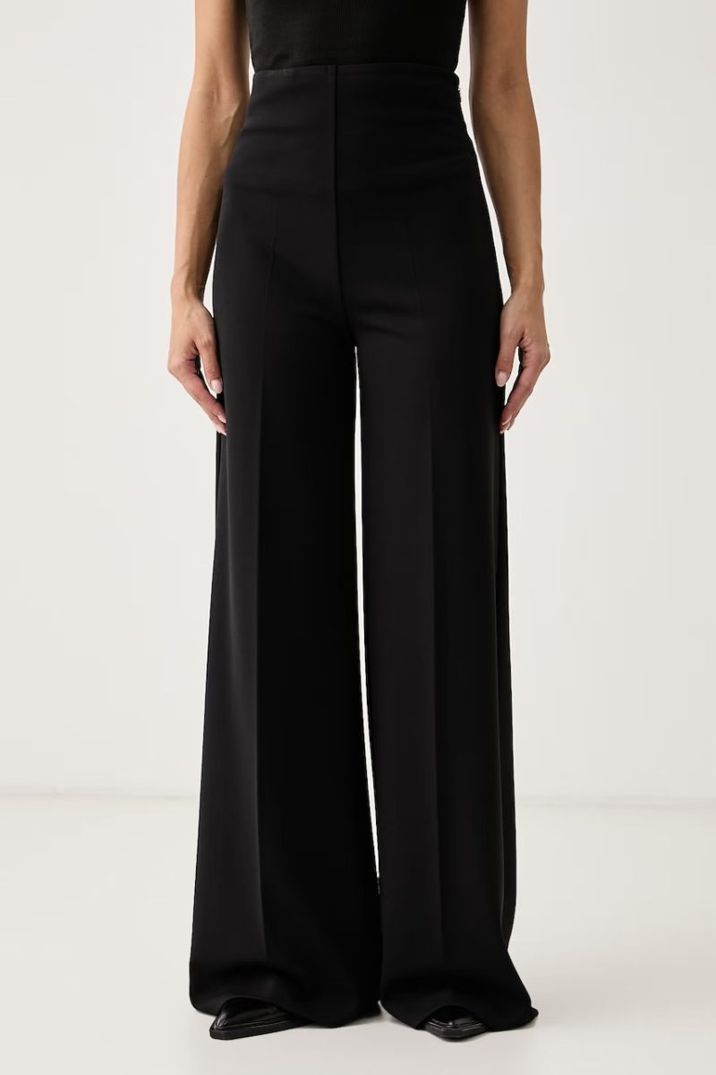 Aniye By  pantaloni wide leg pentru femei Dina