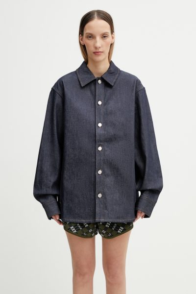 A.P.C.  cămașă pentru femei, cu bumbac Surchemise