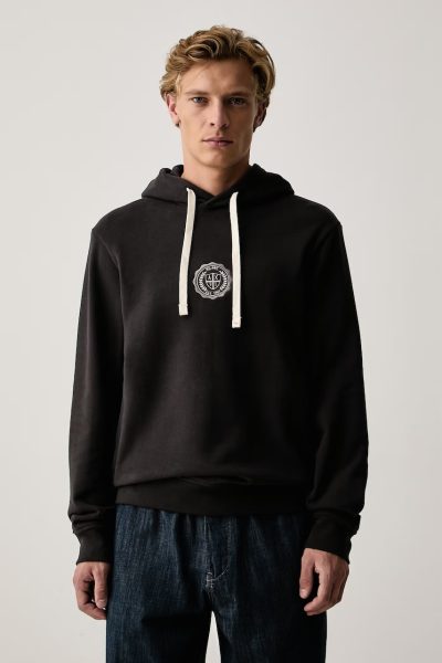 Armani Exchange  hanorac cu glugă pentru bărbați din bumbac cu elastan