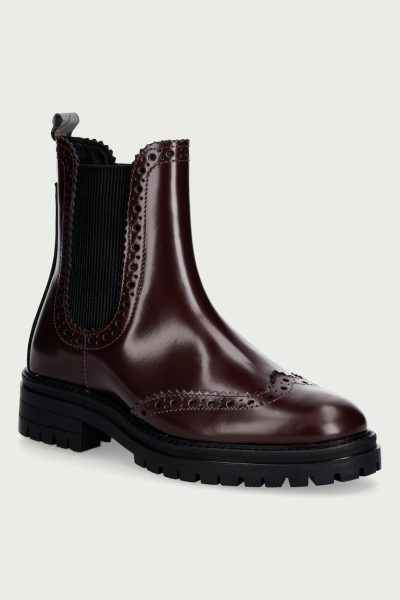 Barbour  ghete scurte pentru femei din piele Fawne