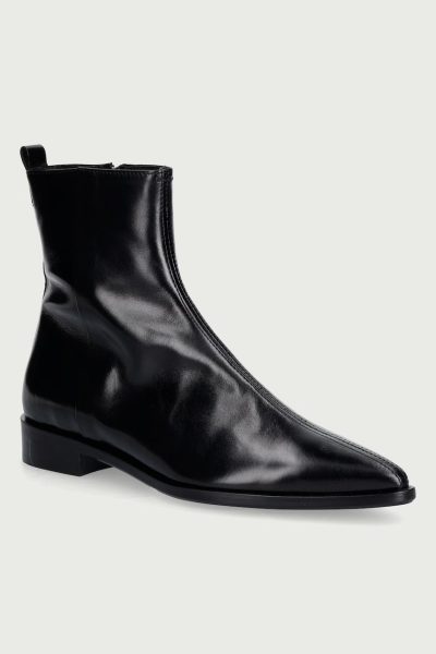 Billi Bi  botine pentru femei din piele negre 80