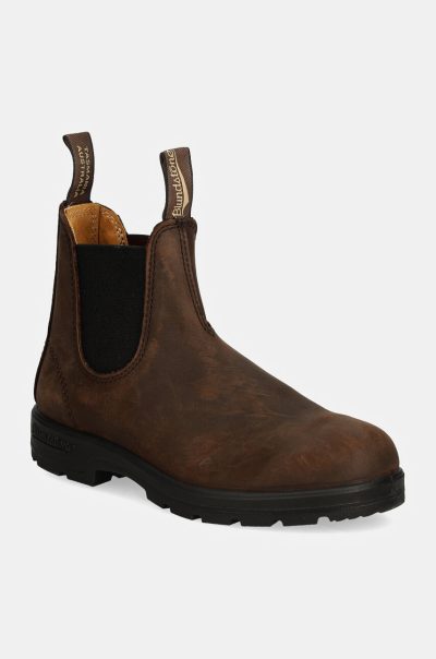 Blundstone  cizme chelsea din nubuc