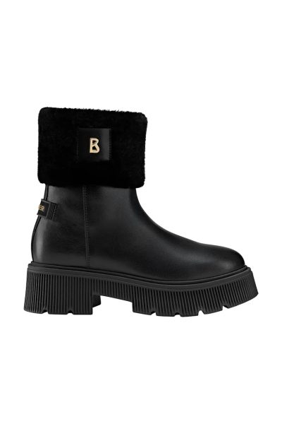 BOGNER  botine cu toc pentru femei din piele TURIN