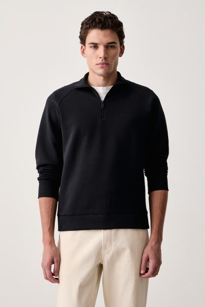 BOSS Green  hanorac pentru bărbați cu bumbac Sweat