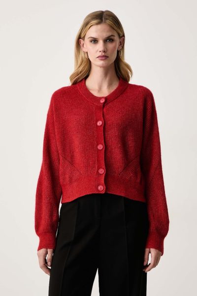 BOSS Orange  cardigan pentru femei cu lână C_Fernard_1